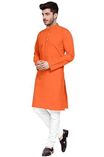 Image of trustous Mens straigth Solid Kurta Pyjama Set Combo in 100% Cotton with 16 Colour Option and Size are XS to 3XL for (Birthday,Wedding, Ceremony, Casual, Engagement)