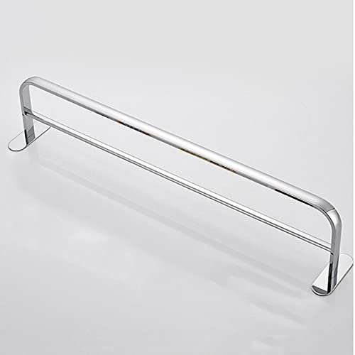 Porte-serviette acier inoxydable mural support serviette sans perçage LWX - 8