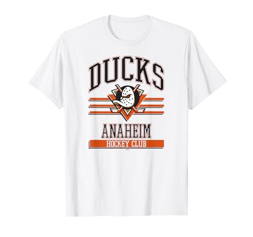 Anaheim Ducks Hockey Club White Officially Licensed T-Shirt