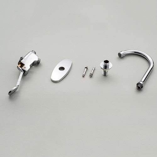 Grifos de Agua, fábrica de Alimentos de Grifo Todo Bronce Tipo de pie Grifo Grifo de Cocina de frío único Grifo Pasos de Laboratorio Lavabo Grifo de Agua Higiene Conveniencia Manos