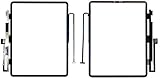 Touch Screen Digitizer Assembly Replacement for iPad Pro 12.9 (3rd Gen) A1876 A2014 A1895 A1983...