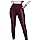 Calça Feminina Legging Montaria Cintura Alta Flanelada (BR, Alfa, G, Regular, Alto, VINHO)