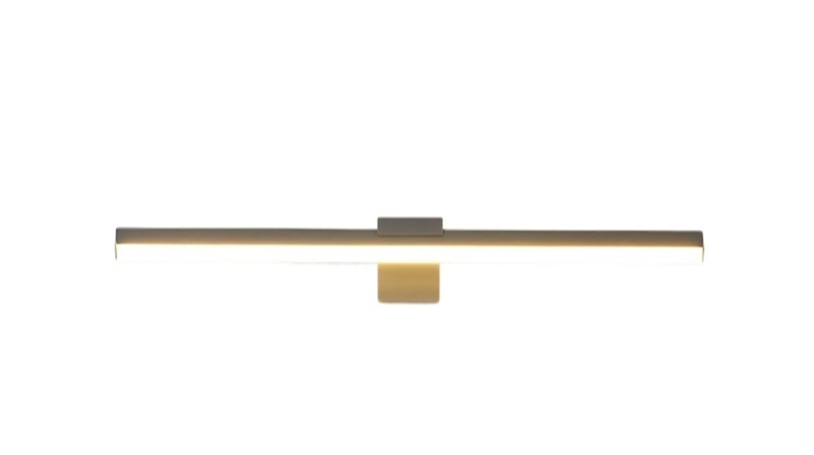 8W-20W Morden Led Vanity Lights Do Lustra Długie Wnętrze Wodoodporne Oświetlenie Ścienne Łazienki Kinkiet Wewnętrzny(Cool,BLACK_56CM(12W))