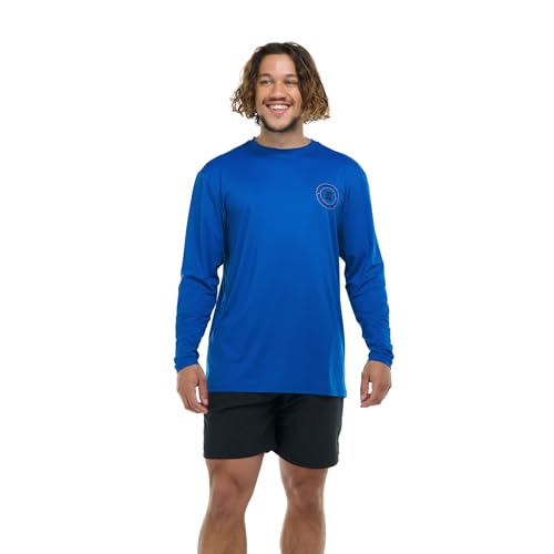 Eidon Young Men's Zenith Long Sleeve Loose Fit Rashguard with UPF 50