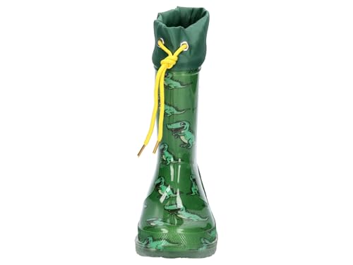 Lico Unisex Kinder Power Blinky Gummistiefel, Grün Gelb, 25 EU – Ansicht 4