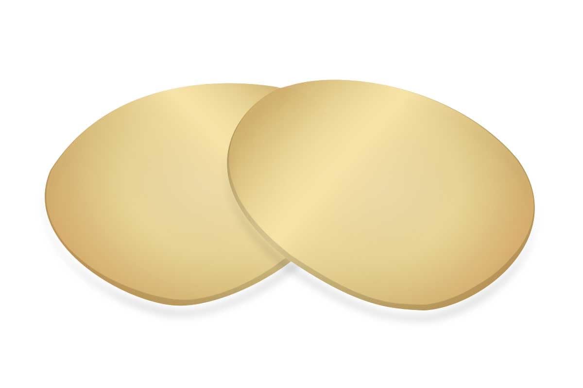 Sunglass Fix Replacement Sunglass Lenses Compatible for Ray-Ban RB8029-K 58mm (Polarized SFx Ultra Gold Mirror Brown Pair)