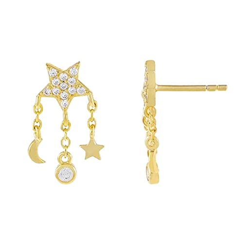 Boucles d'oreilles à goujon exquises le cadeau d'anniversaire mémorable