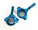 Aluminum Front Knuckle Arm Blue - 1PR for Tamiya TA03 CC-01