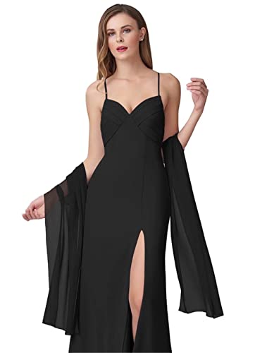 Women's Chiffon Shawls Wraps Scarves for Bridesmaid Wedding Evening Prom Party Special Occasion Dresses 90