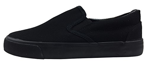 Image of Kid's Classic Slip On Canvas Sneaker Tennis Shoes