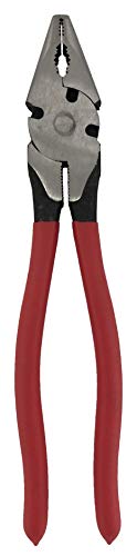 TruePower 10 Inch Round Nose Fencing Pliers