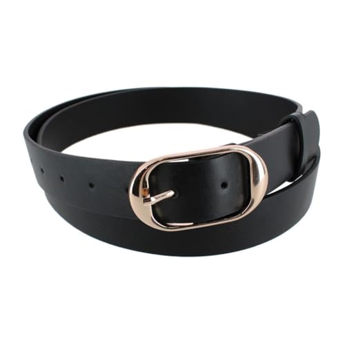 CTM Women's Plus Size Belt with Centerbar Buckle (Pack of 2 Colors)2
