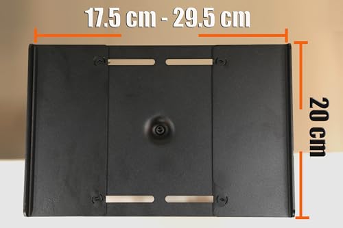 Image of Softline Pro SP 802 HV Heavy Duty Studio Monitor Stand, Wide Variable Top Plate, Square Base (Set of 2)