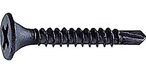 Reidl Parafusos de montagem rápida, rosca fina com ponta de perfuração, 3,5 x 55 mm, fosfatados, 6 unidades