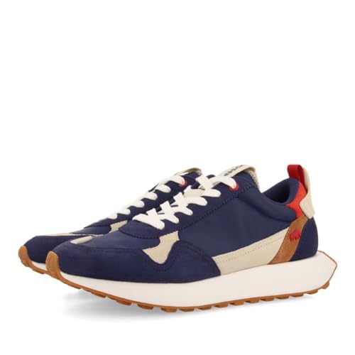 Sneakers Color Azul Marino con Contrastes DE Color para Hombre ZENNOR