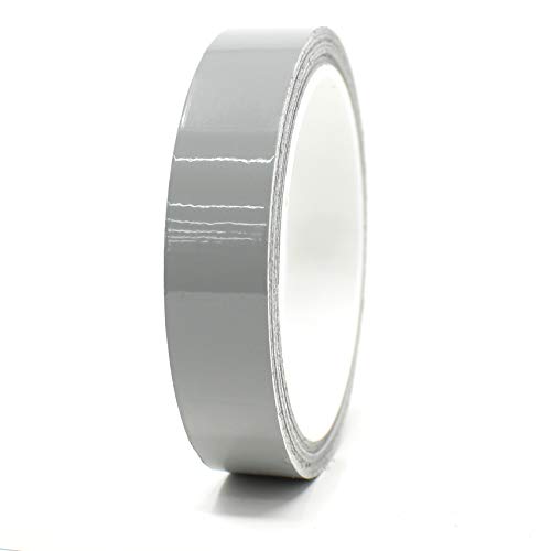Finest Folia Bandes adhesives décoratives pour auto voiture moto bateau modélisme nombreux coloris longueur 10m ruban adhésif (Gris moyen, 10mm)