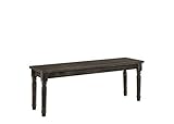 ACME Claudia II Bench - - Weathered Gray