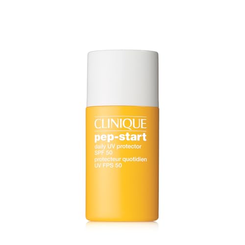 Clinique Pep-Start Daily UV Protector Broad Spectrum SPF 50 | Safe For Sensitive Skin 1 Fl Oz