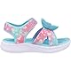 Skechers Baby-Mädchen Jumpsters Butterfly Brites Flache Sandale, Blue, 27 EU