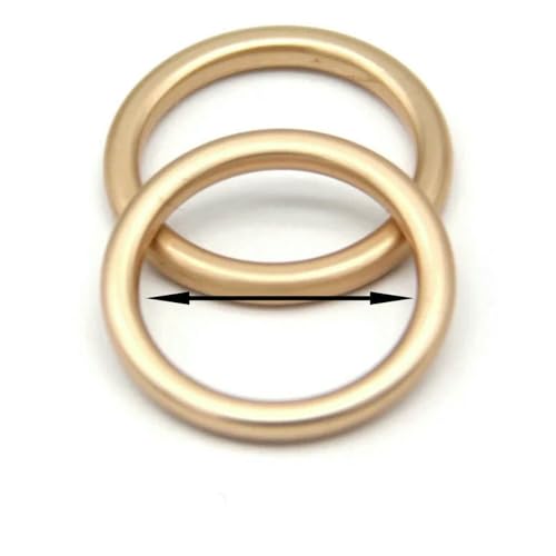 LNKUGN Boucles de Ceinture pour Hommes, Fermoir en métal avec Anneau torique, pour vêtements en Cuir, Couture, Bricolage