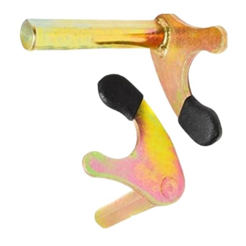 Crochet de type U pour support de moto optimisant le levage du bras oscillant