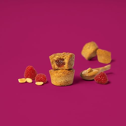 Bobo's Oat Stuff'd Bites, Peanut Butter & Jelly, 1.3 oz Bites (30 Pack Box), Gluten Free Whole Grain Snack, Vegan On-The-Go