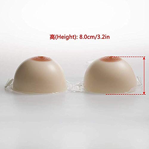 Faux seins travestis CD avec insertion souple et type chute postopératoire