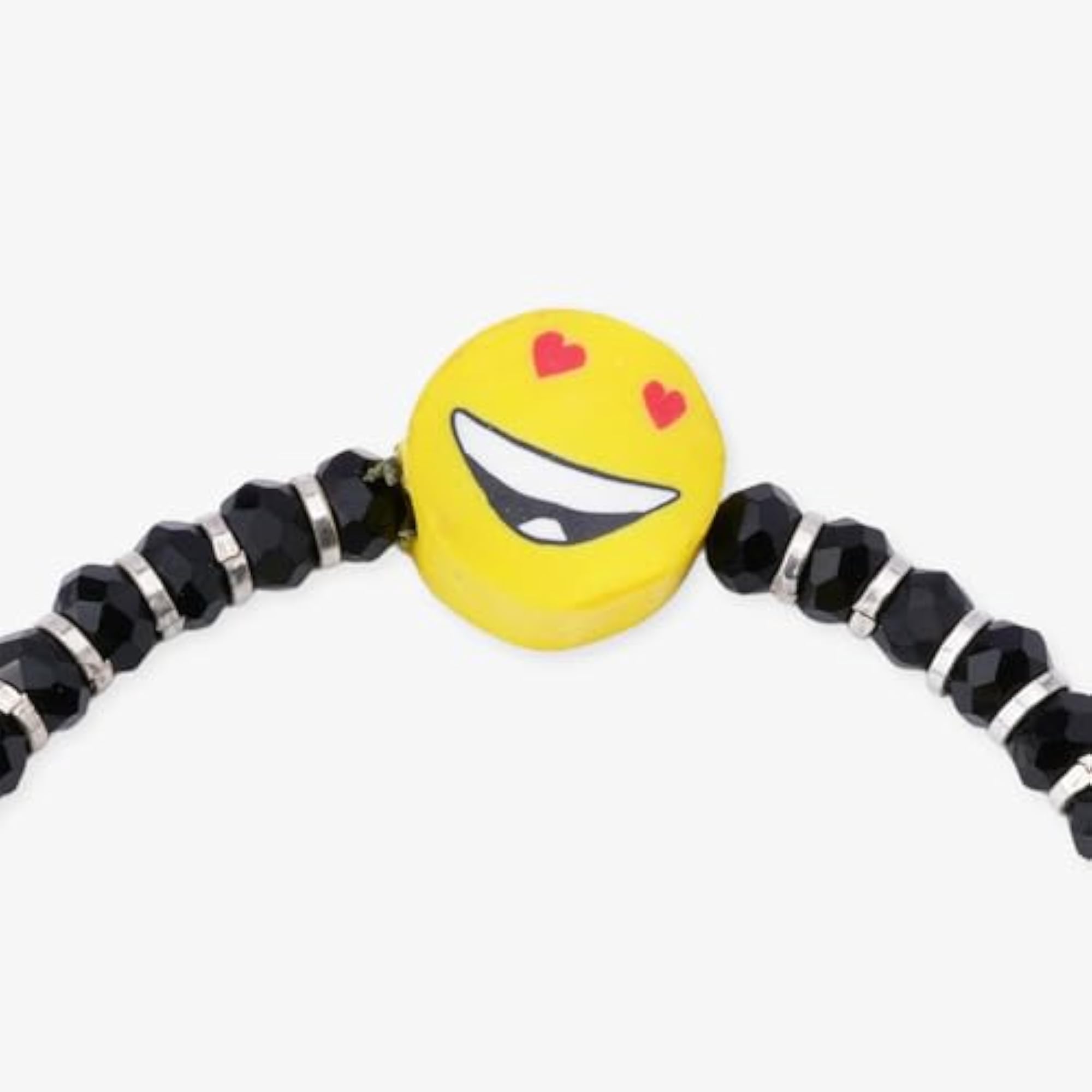 Kids' 925 Sterling Silver Adjustable Smiley Ring