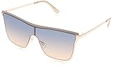 Picture of Jessica Simpson Women's J6100 Chic Square Metal Shield Sunglasses with UV400 Protection - Glamorous Sunglasses for Women, 132mm
