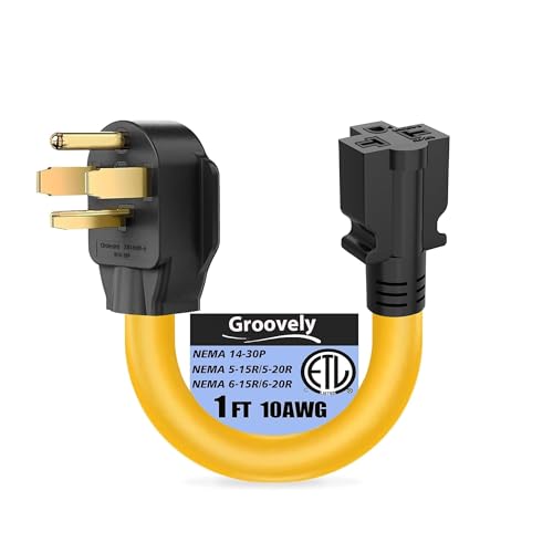 Groovely 14-30P to 6-20/15R Adapter