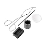 OFFIGAM 5個 製熔 点 ジュエ 用トーチ溶 ツール な の 用 坩埚と 付