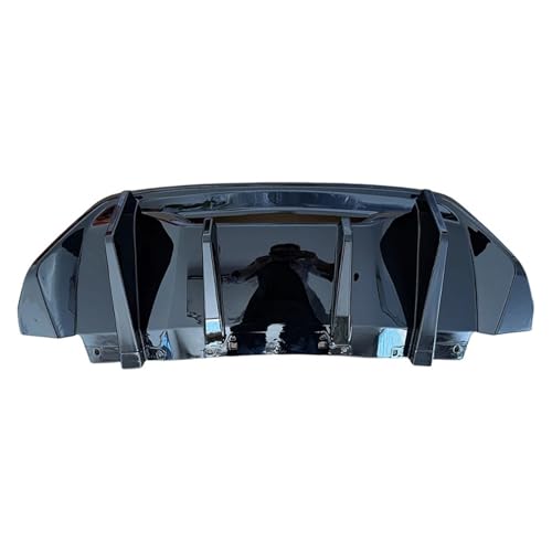 Difusor parachoques trasero Ford Mustang S650 GT 2024 divisor abs protector negro mate
