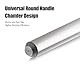 EU_HOZLY 3.175mm Hartmetall-Endfräser Gravierbits CNC-Leiterplatten-Maschinen 1.0mm Schneidkanten-Packung von 10