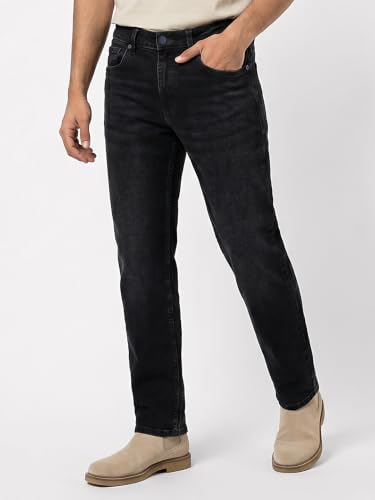 Image of Spykar Men's Chico Relaxed Fit Mid Rise Casual Jeans