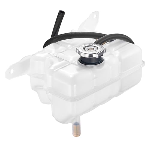 Image of BDFHYK Engine Coolant Expansion Reservoir Overflow Tank Compatible with Jeep Liberty 2002 2003 2004 2005 2006 2007 V6 3.7L Replace 603-319 52079848AA 52079788AD 52079788AE CY0716471 V330228