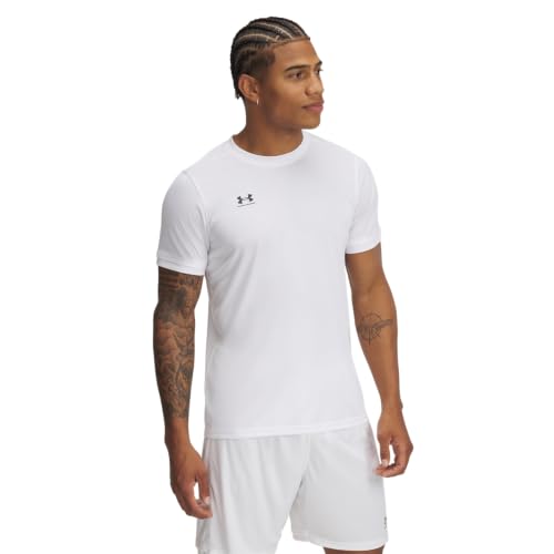 Under Armour Men's Challenger Jersey, (100) White/White/Black, Large