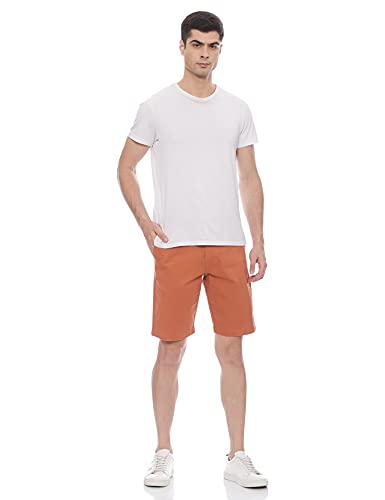 Image of Marks & Spencer Men's Chino Shorts (T17 5571I Orange 40)