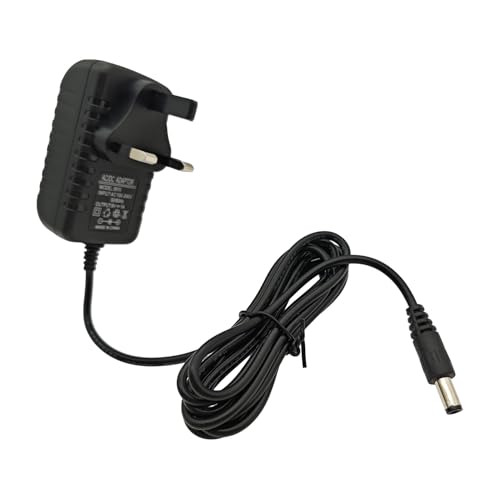JZK 9V 1A DC Power Adapter for RockJam Keyboard, Guitar Pedal