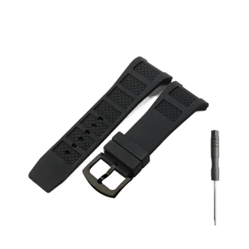 Bracelet montre YZCIS en silicone avec encoche 30.16 mm imperméable