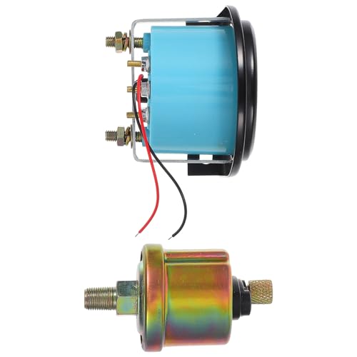 LOEFLIFA 車両用高精油圧計 オートモーティブ電圧計キット 表示で簡単確認 汎用設計で多車種対応 改装に