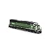 Athearn HO SD60M Tri-Clops w/DCC & Sound BN #9242 ATHG75640 HO Locomotives