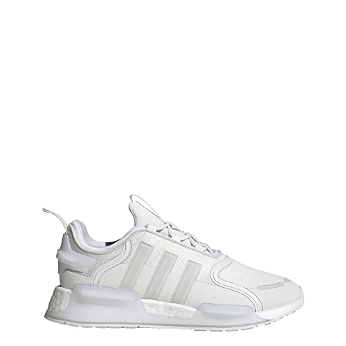 adidas Originals Zapatillas NMD_V3 para hombre, blanco/blanco/gris, 7.5