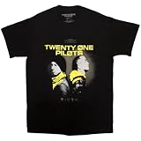 Twenty One Pilots Back to Back Official Tee T-Shirt Mens Unisex (X-Large) Black