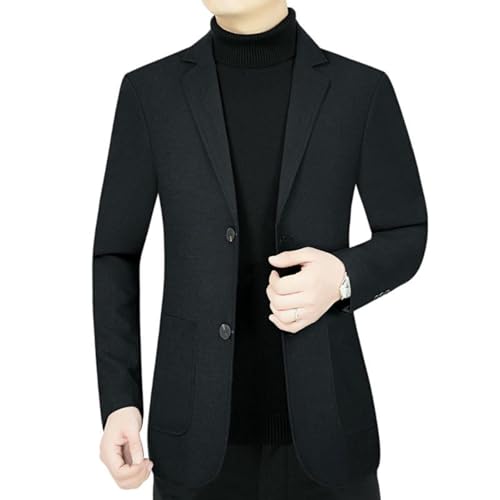Blazer pour homme printemps automne veste polyvalente coupe ajustée business