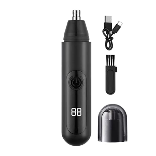 Tondeuse à Poils de Nez | Kit rechargeable étanche,Tondeuse Sans Fil pour Oreilles et Nez,Pour sourcils et visage, entretien à domicile, voyage, déplacements