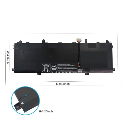 Batterie SU06XL L29184-005 Haute Performance HP Spectre X360 - 4