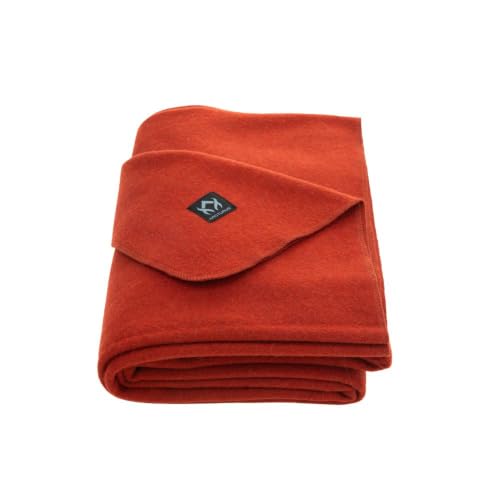 Image of Arcturus Military Wool Blanket - Warm, Thick, Washable - Great for Outdoors, Camping, Stadium Blanket, Picnics, Travel - Car & Bushcraft Survival Kits