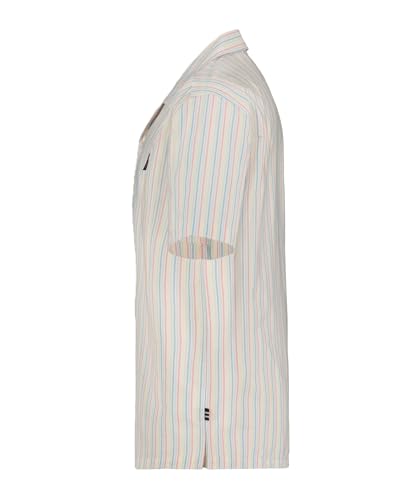 Image of Nautica Boys Short Sleeve Woven Button-Down Shirt. Light Weight & Breathable