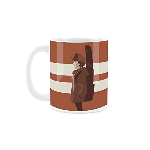 Purely Home Guitar Mug - Musician Busker Design White Ceramic Cup - Tea/Coffee Gift for Music Lovers - Image 2