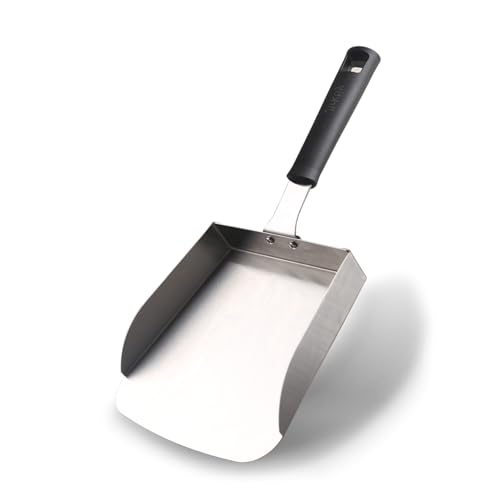 Griddle Food Mover - griddle scoop for Blackstone, Smash Burger Food Shovel, Grill Spatula, Large...